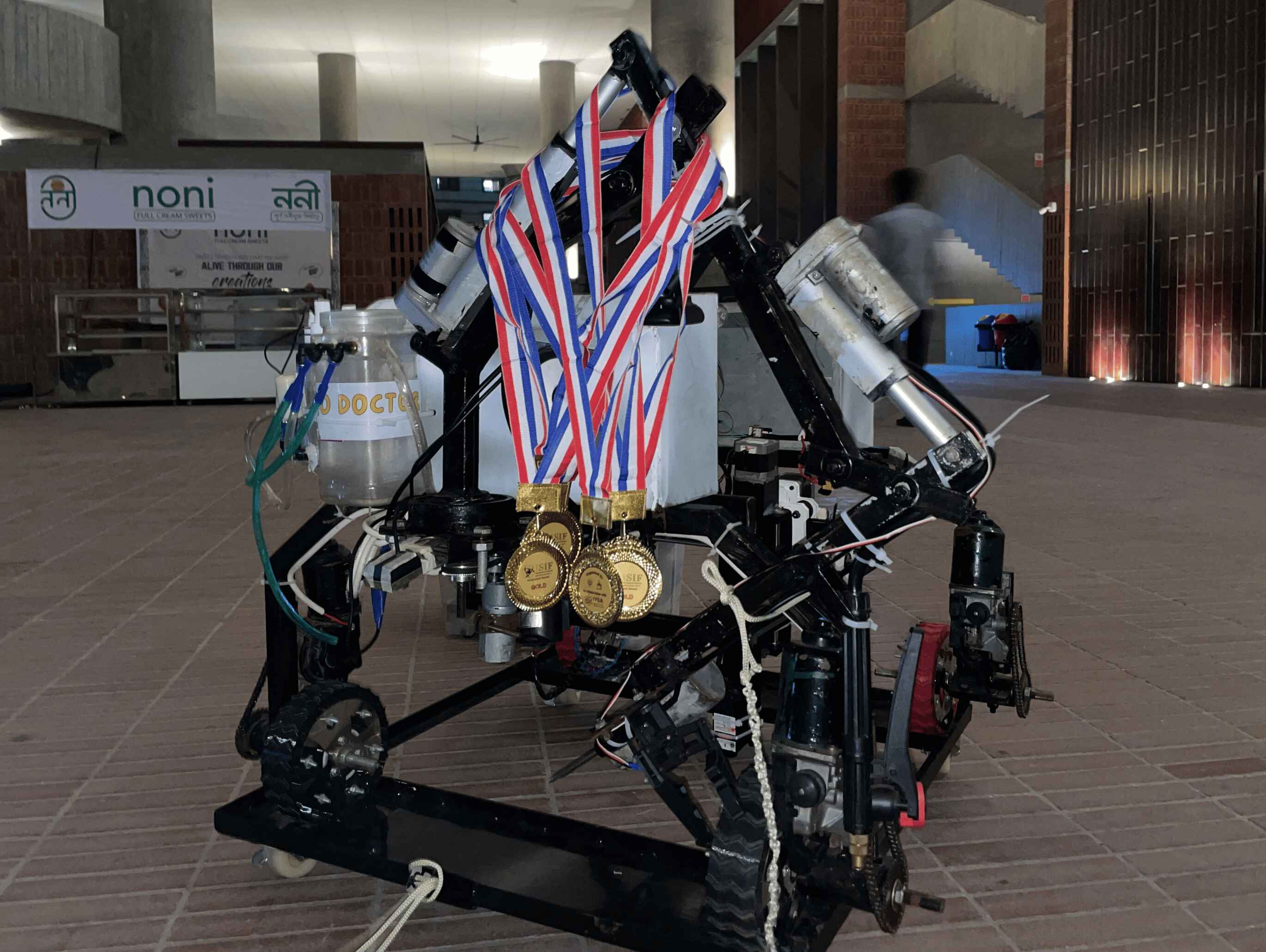 AgroDoctor agricultural rover developed by Al Amin Sani and his team