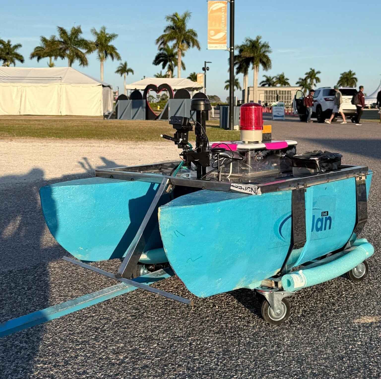 DoB Joljan autonomous surface vehicle designed for RoboBoat 2026